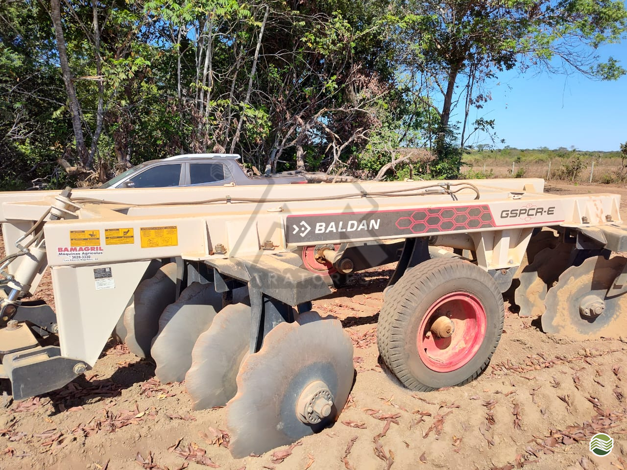 IMPLEMENTOS AGRICOLAS GRADE ARADORA ARADORA 12 DISCOS ATR Tratores PALMAS TOCANTINS TO